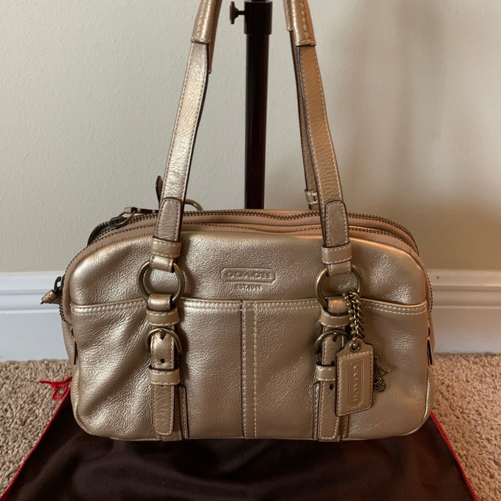 Coach Soho Metal Satchel